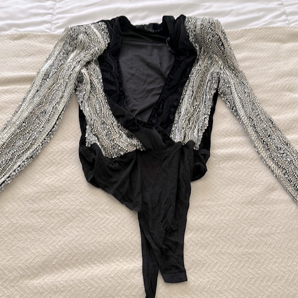 Sequin bodysuit